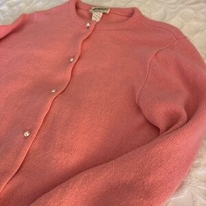 Vintage Wool Blend Cardigan Sweater
